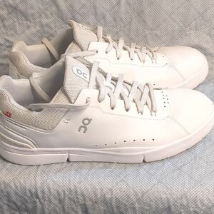 On Running Men's White and Gray Sneakers